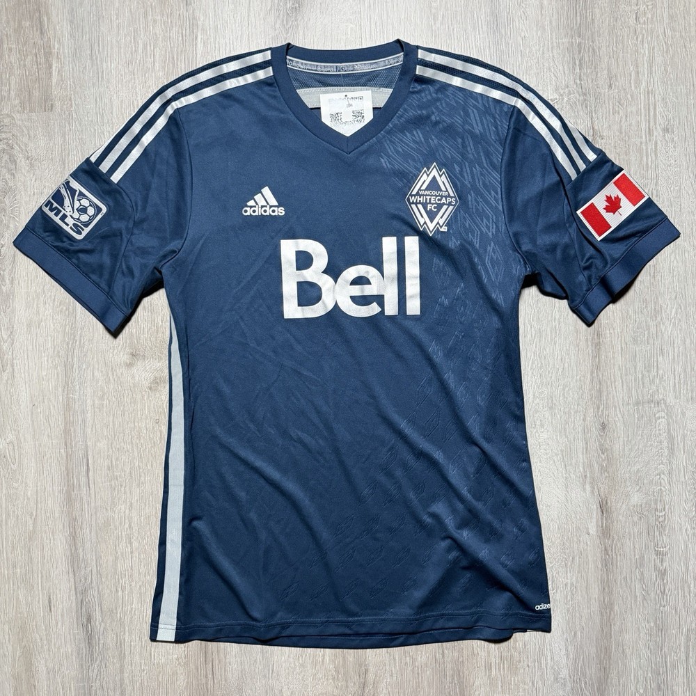 2014/15 Adidas Vancouver Whitecaps Away Soccer Authenti  Jersey Shirt Large MLS