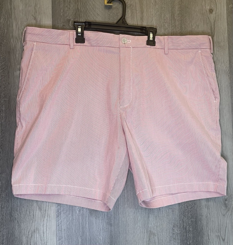 Charles Tyrwhitt Shorts Mens 44 Cotton Stretch Flat Front Preppy