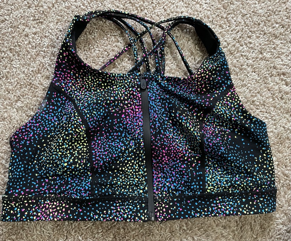 Women’s Torrid Active Sports Bra Size 2XL Zipper Front