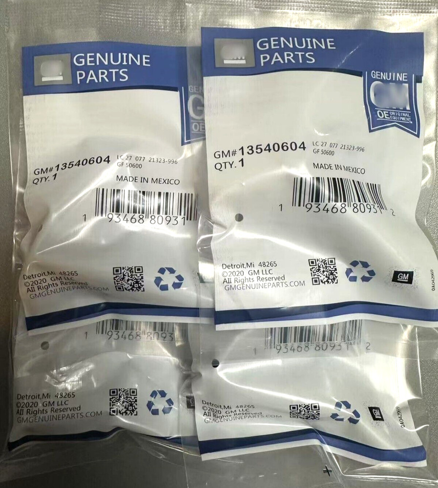 4PCS OEM TPMS Sensors 13540604 13528566 for Chevy Tire Pressure Monitoring System