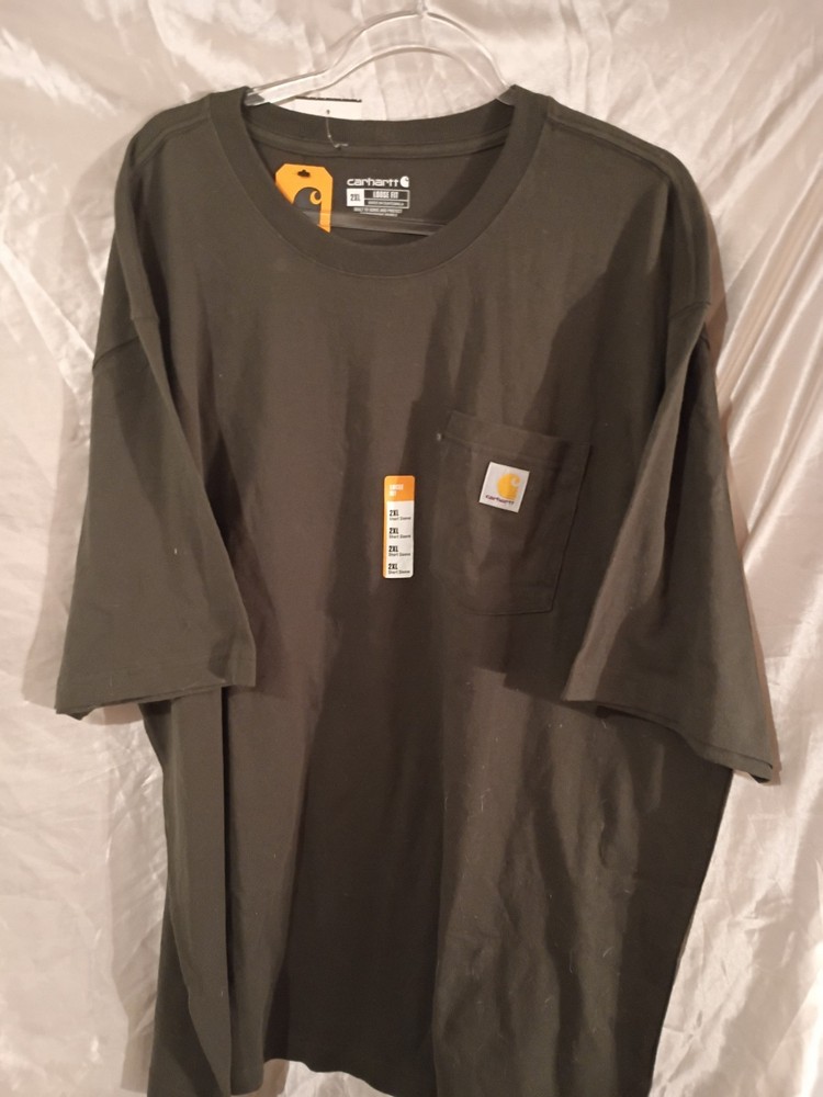 Carhartt K87-HTG Men's Short Sleeve T-shirt - Gray