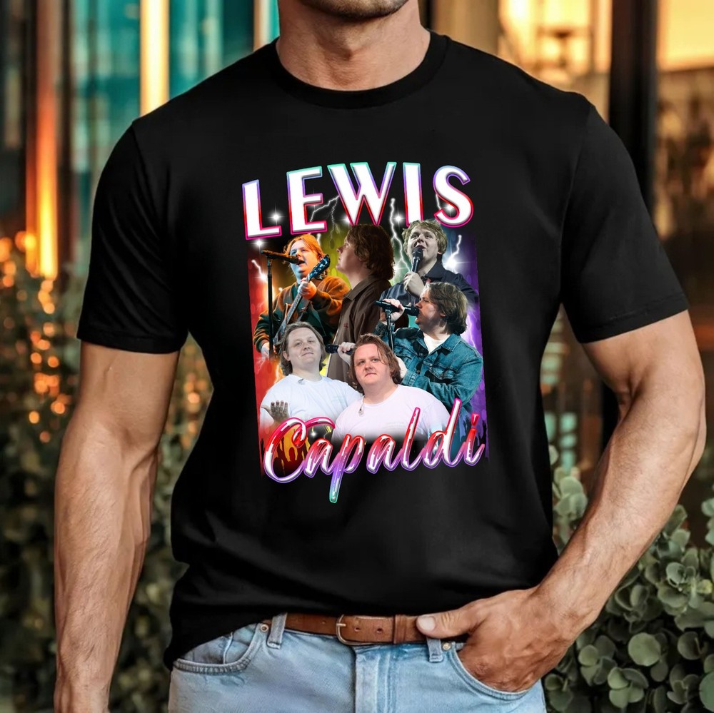 Lewis Capaldi UK Tour 2026 Bootleg T-Shirt Pop Singer Music Concert Gift Tee Top