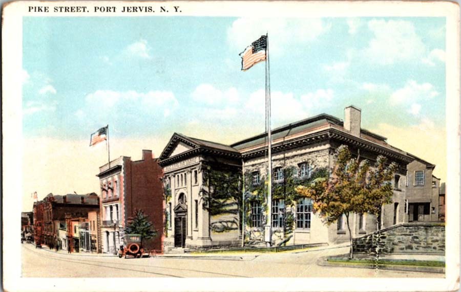 Port Jervis New York NY : SHOP SCENE m/14 BA6775