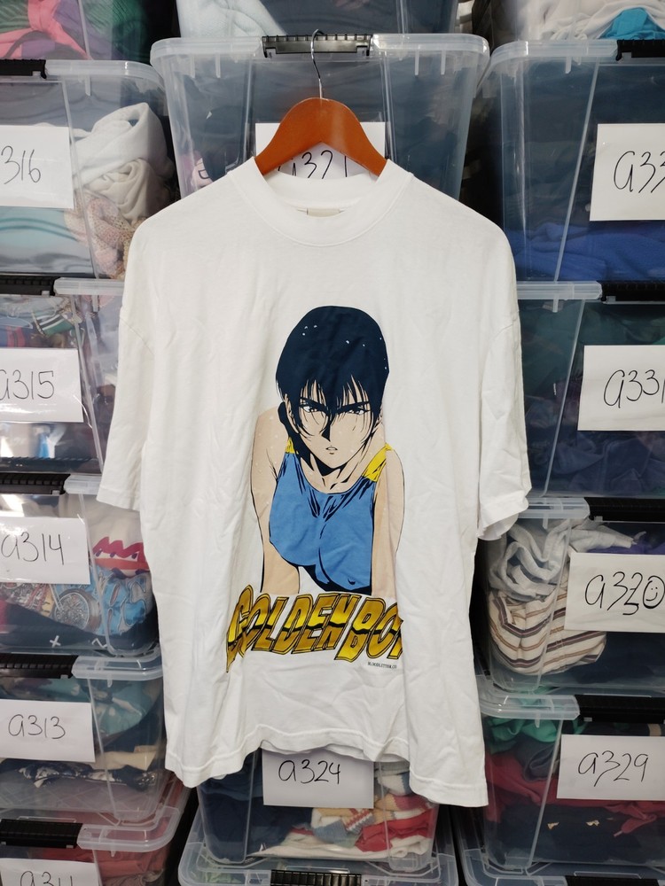 golden boy anime Graphic Tee L Bloodletter Brand Rare Good/Excellent A344