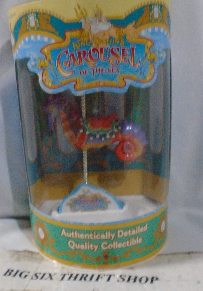 King Triton's Carousel of the Sea Horse  Disney California Adventure Figurine