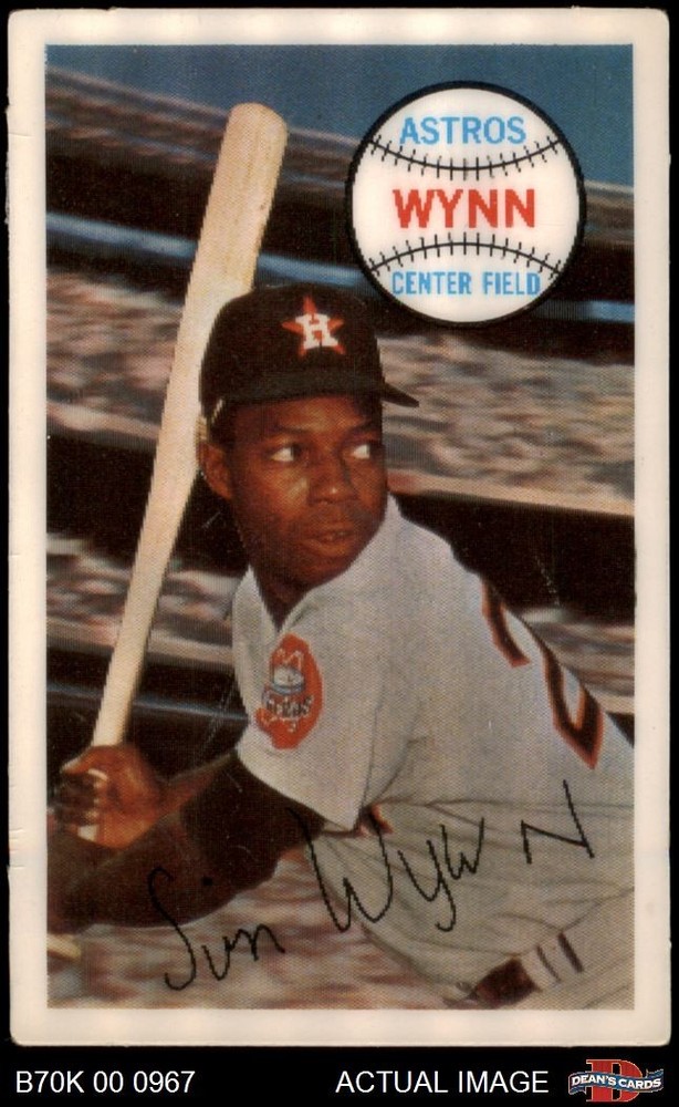1970 Kellogg's #9 Jim Wynn Astros 4 - VG/EX