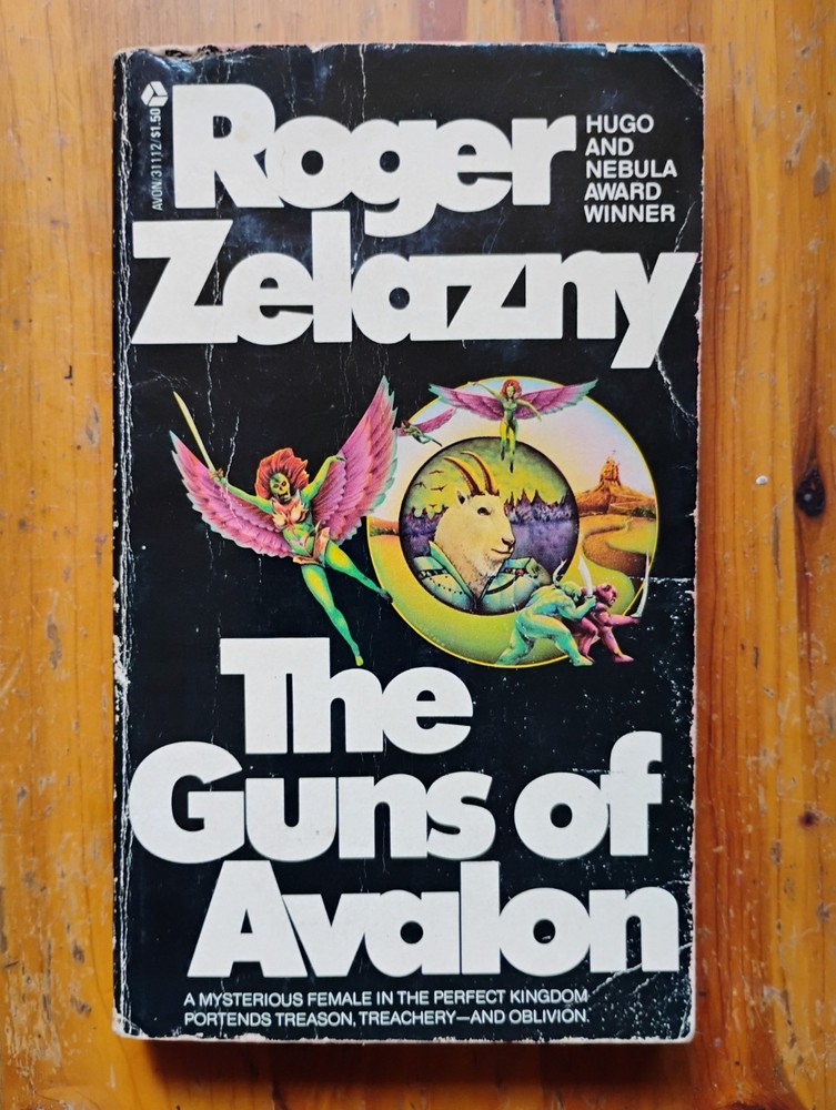 Vintage PB Guns of Avalon by Roger Zelazny (1976, Mass Market)