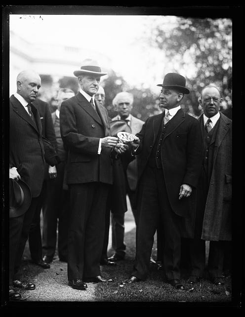 Photo:Washington D.C. Calvin Coolidge White House Group Photo 1923
