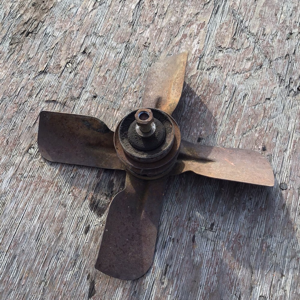 Farmall IH Super C SC tractor ORIGINAL fan assembly w/ drive pulley