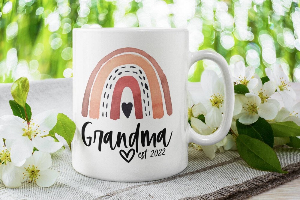 Grandma Est Mug Future Grandma Mug New Grandma Mug Future Grandma Gift New