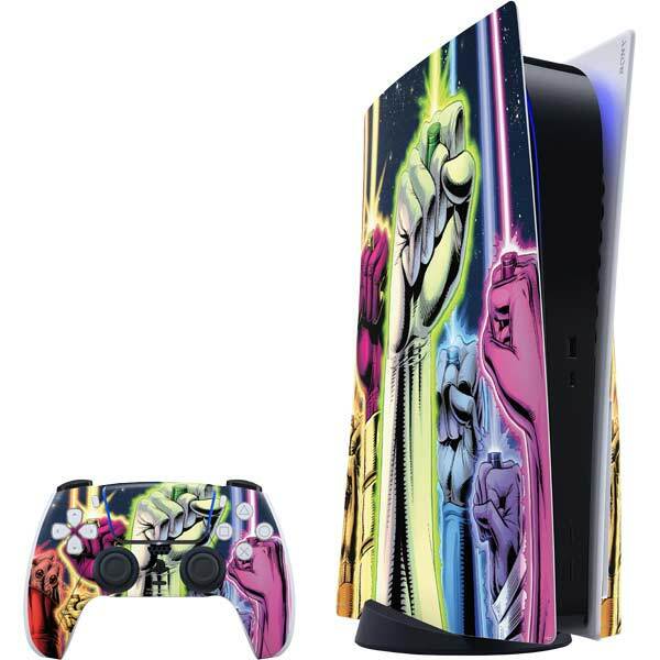 DC Comics Green Lantern PS5 Bundle Skin - Green Lantern Fists in the Air