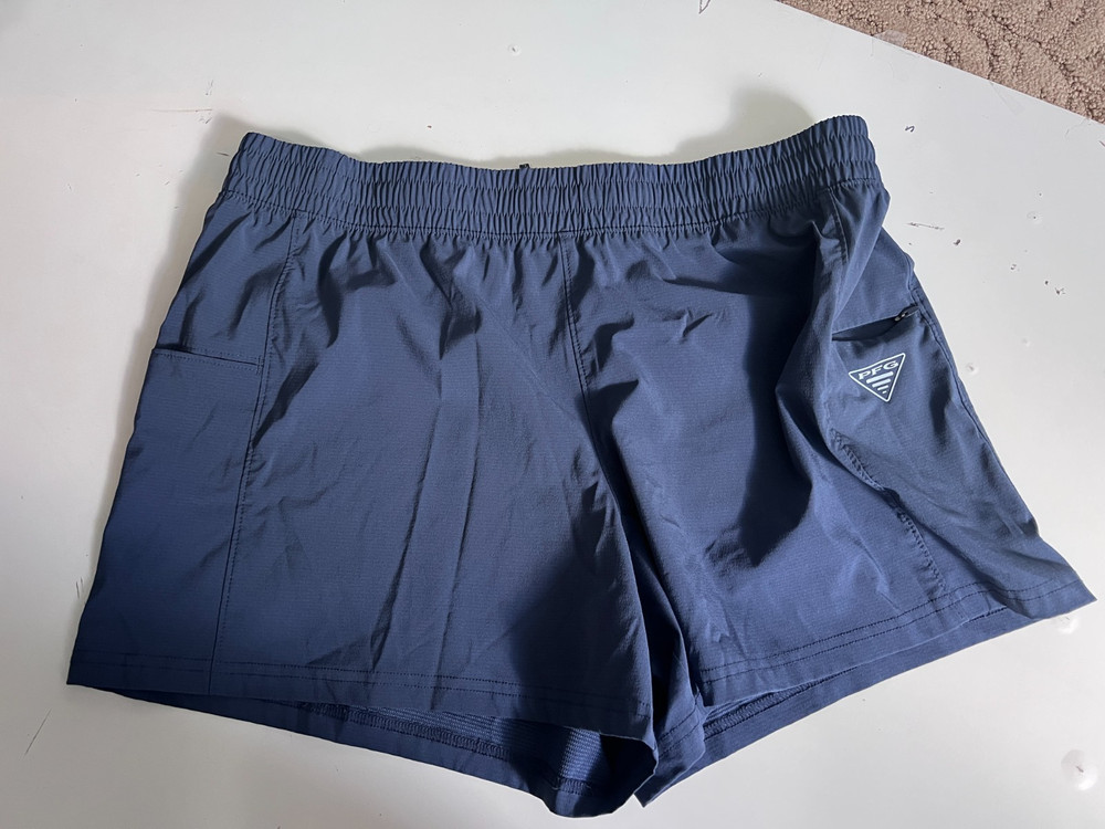 Columbia PFG Womens Navy Blue Performance Fishing Shorts  Outdoor