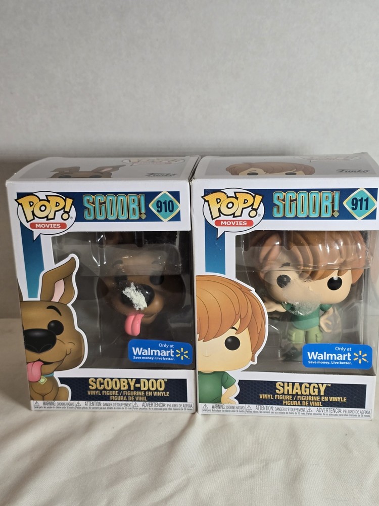 SCOOB! Scooby Doo & Shaggy - Walmart (Exclusive) Funko Pop! w/ Protector