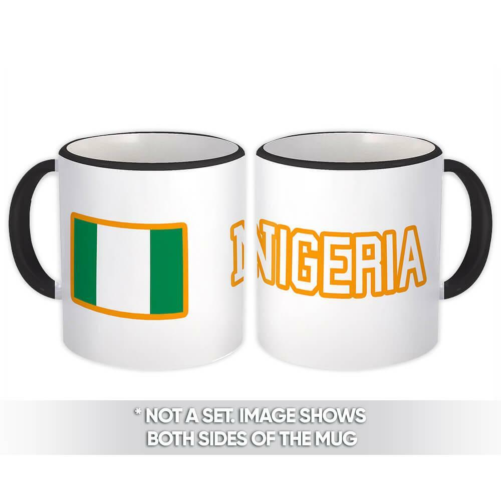Gift Mug : Nigeria Flag Pride Patriotic Expat Country Flags Travel