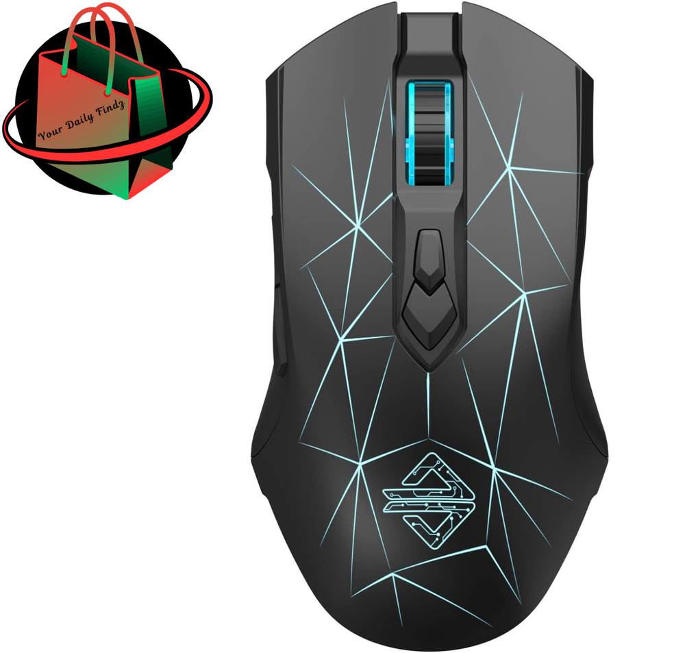AJ52PRO Watcher 2.4G Wireless Bluetooth 5.0 Wired Gaming Mouse 10000 DPI RGB Pro