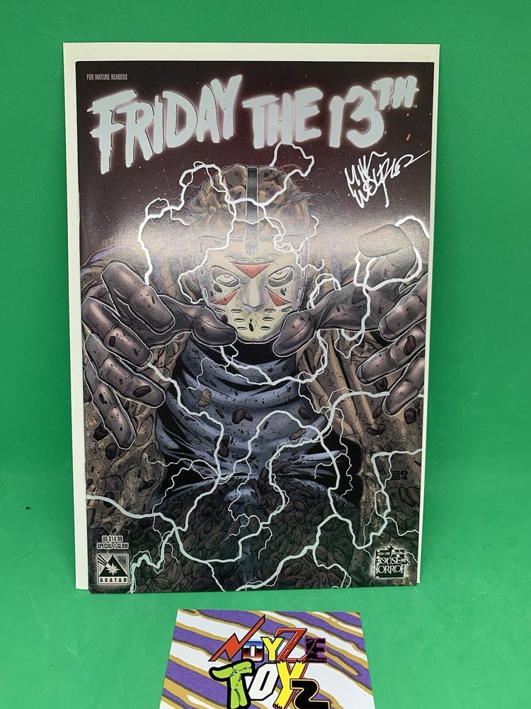 Avatar Comics Friday the 13th Special #1 Glow in the Dark Variant Signed Wolfer