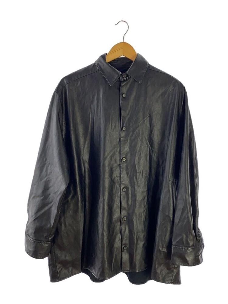 Taro Horiuchi Black Leather Blouson Jacket 2302-Sh05-M203 171