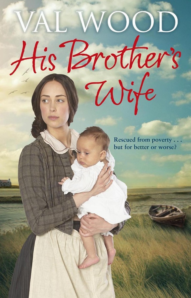 His Brother's Wife by Val Wood (English) Paperback Book