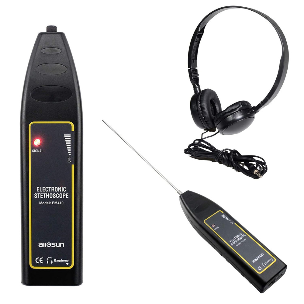 Pro Ultrasonic Leak Detector & Industrial Stethoscope,High Sensitivity Machine D