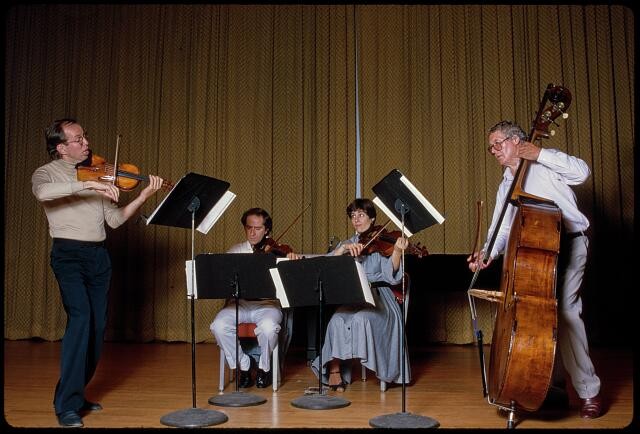Gidon Kremer violinist quartet Metropolitan Museum Art New Yor 7 historic photo