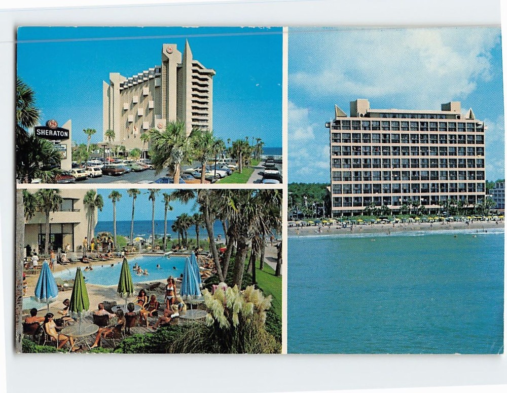 Postcard Sheraton Myrtle Beach Inn Myrtle Beach South Carolina USA