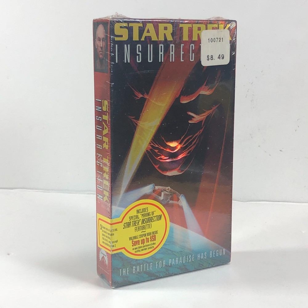 Star Trek: Insurrection (VHS, 1999) SEALED