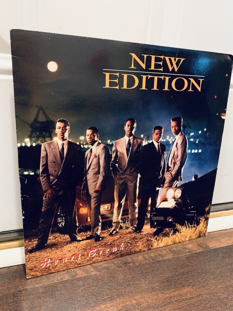 New Edition - Heart Break Vinyl LP MCA-42207 1st Press (1988) Excellent OIS