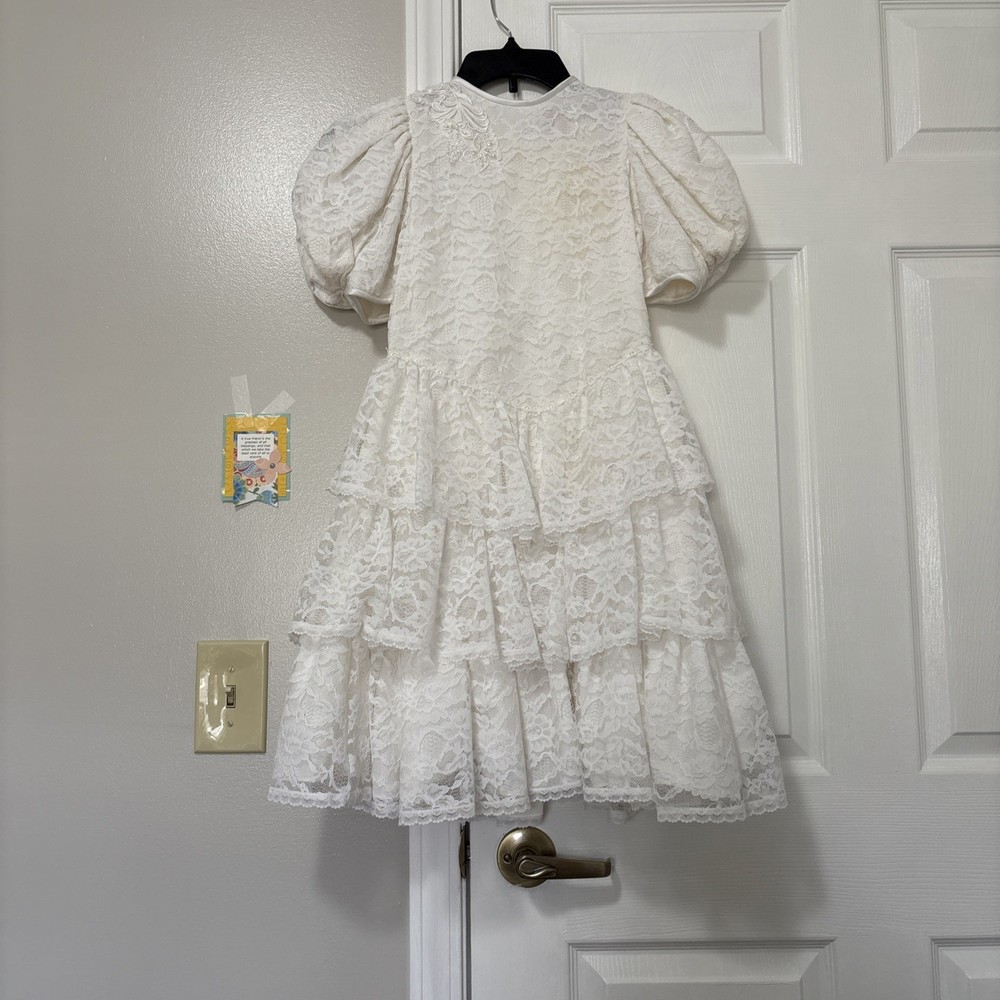 nicole international girls special occasion dress vintage size 10