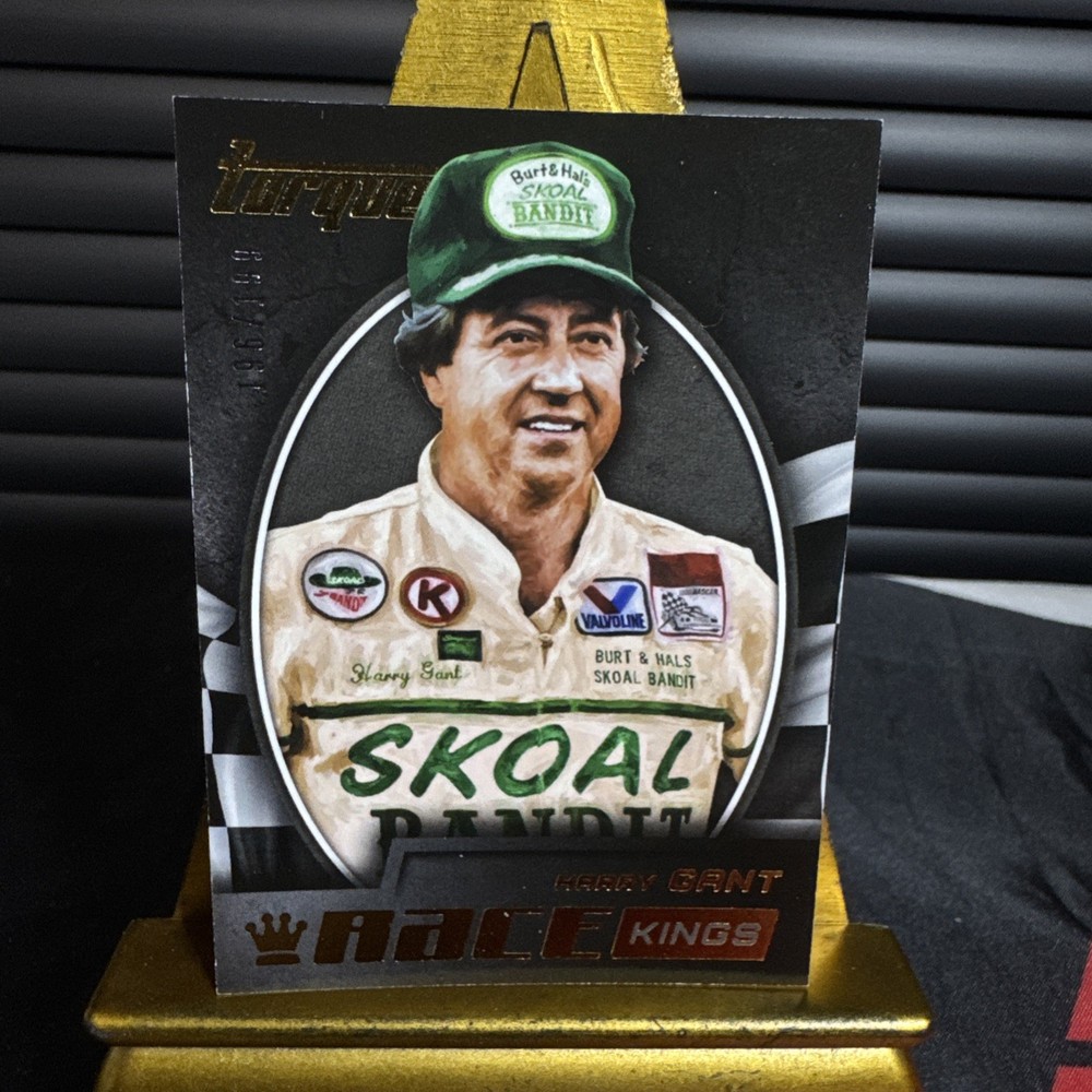 2016 Panini Torque NASCAR GOLD Race Kings Harry Gant /199 RK1