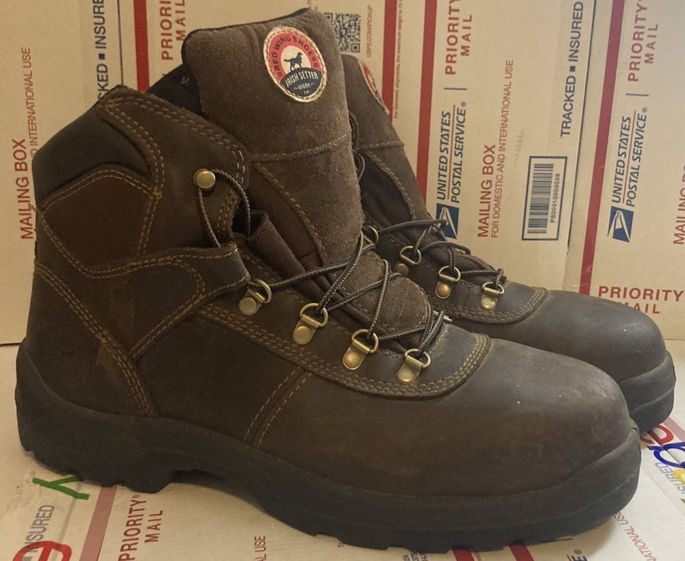 Red Wing Irish Setter 83608 Ely Soft Toe Electrical Work Boots Men's Size 13D