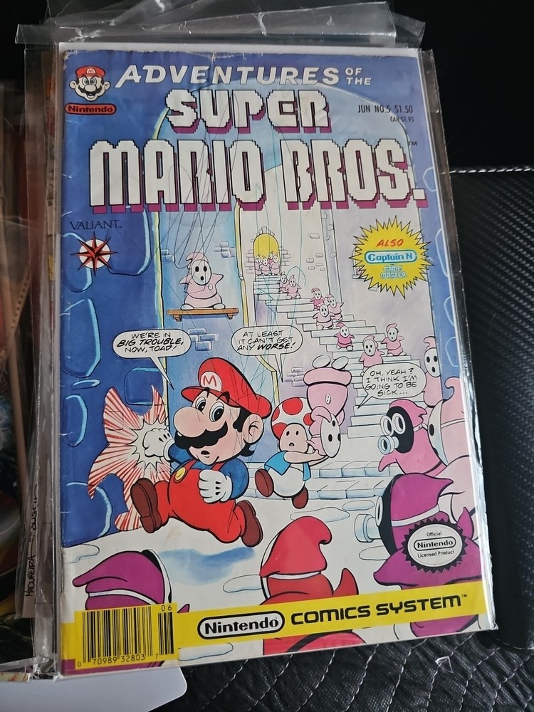 Adventures of the Super Mario Bros. #5 (Valiant Comics June 1991)
