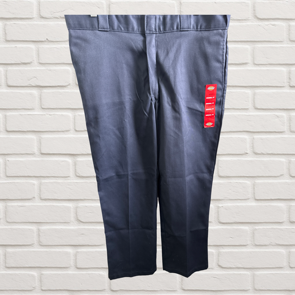Dickies Pants Men's 40x30 874 Original Fit Flex Twill Work 11874DN Navy Blue