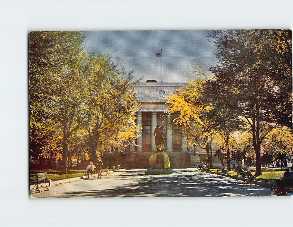 Postcard Yavapai County Court House Prescott Arizona USA