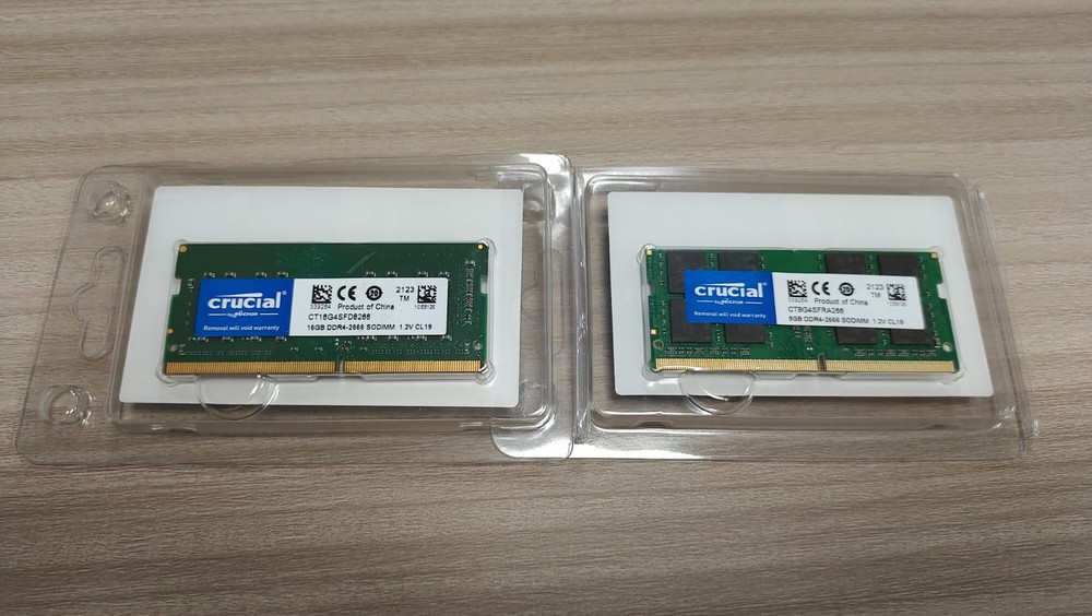Crucial 8GB 16GB DDR4 2666MHz PC4-21300 SODIMM 260-Pin 1.2V Laptop Memory RAM