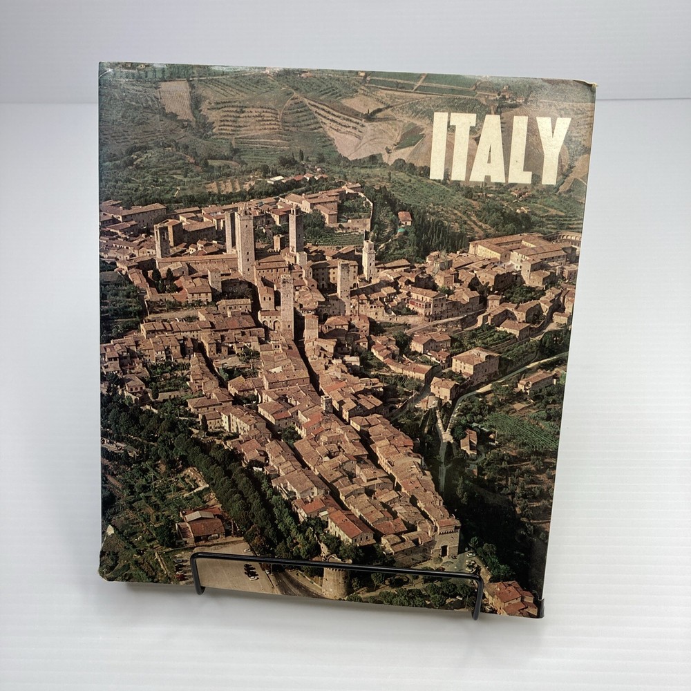 Italy Jean Valbonne Hardcover 1973 Illustrated with Photos Vintage Book of Italy