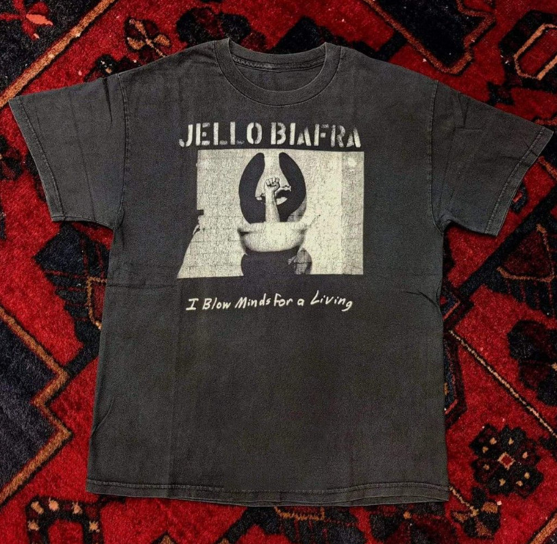 Jello Biafra Dead Kennedys short sleeve black color shirt KV26768