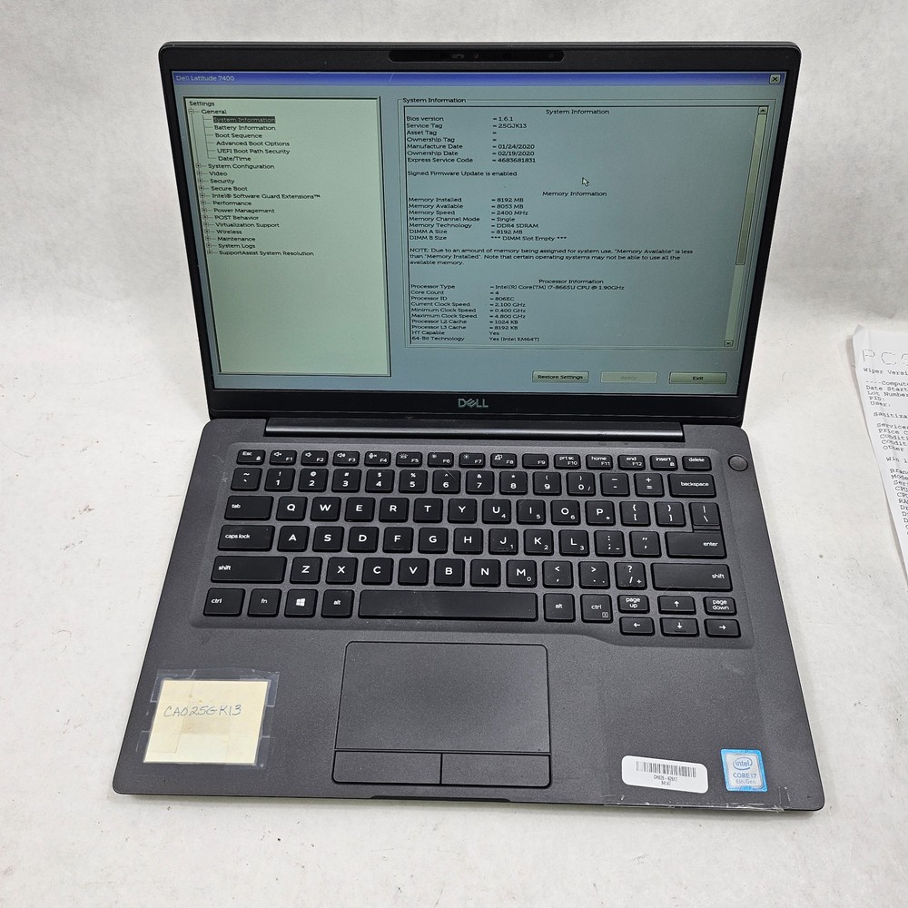 Dell Latitude 7400 14