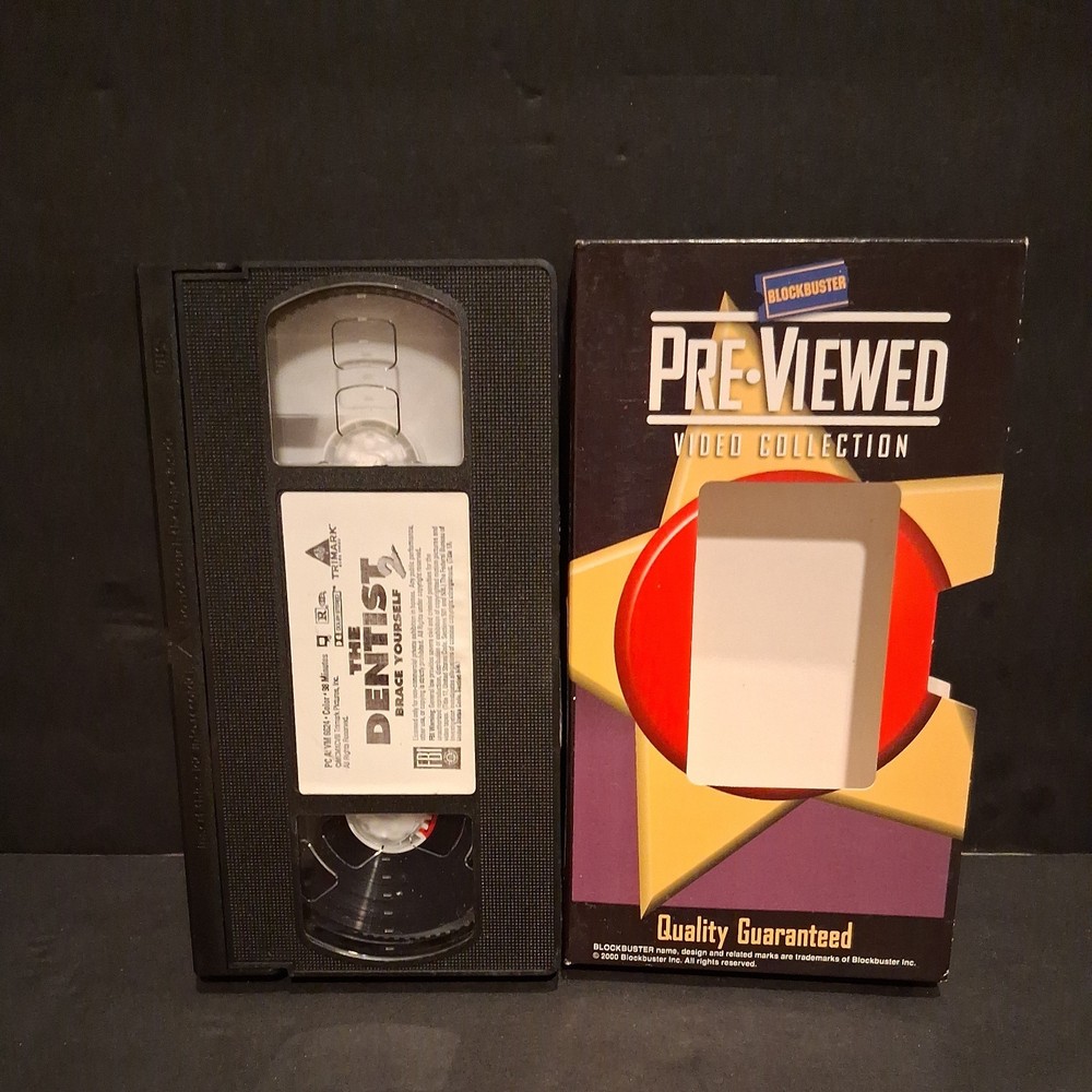 The Dentist 2 Brace Yourself VHS Screener Cult Horror Movie Corbin Bernseny (27)