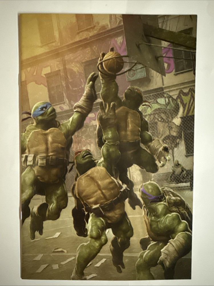 Teenage Mutant Ninja Turtles #143 - Bjorn Barends VIRGIN NYCC 2023 w/COA • NM/M
