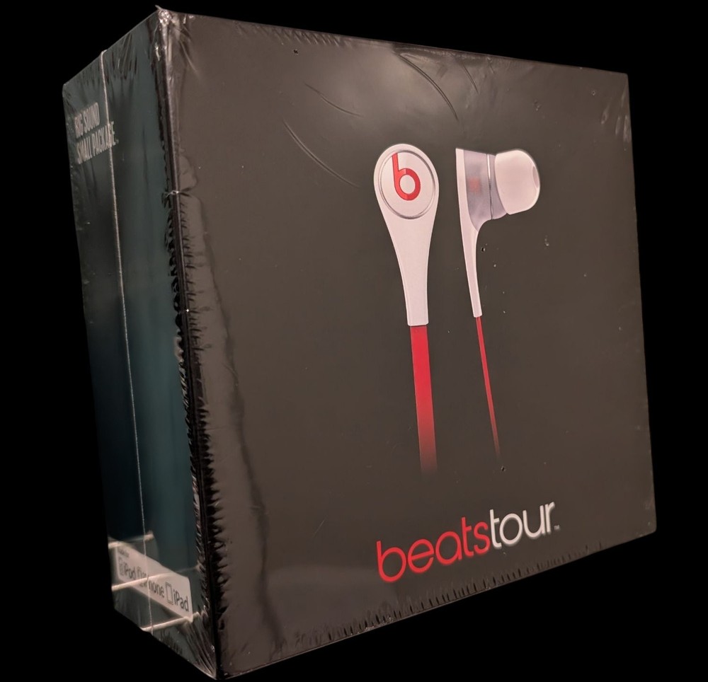Beats Tour 2.0  Wired In-Ear Headphone - White / Red