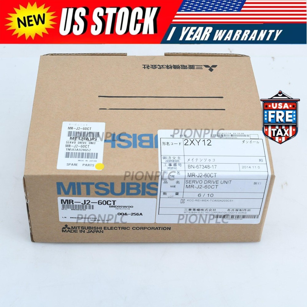 New Mitsubishi MR-J2-60CT Servo Drives MRJ260CT In Box Fast Shipping