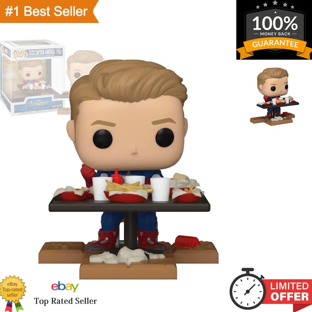 Iconic Marvel Victory Shawarma Character - Captain America Figure for Collectors