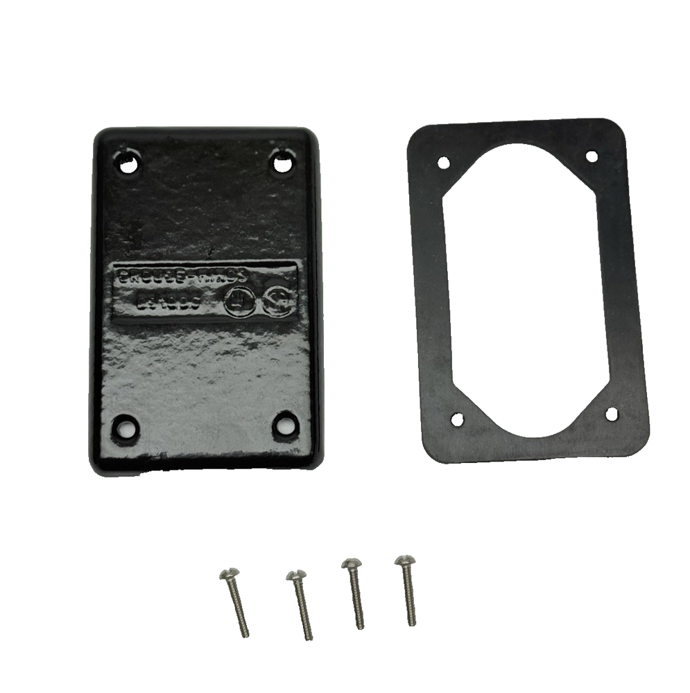 Ocal DS100G-G, Box Cover Coated FS/FD  Aluminum DS100G Gray