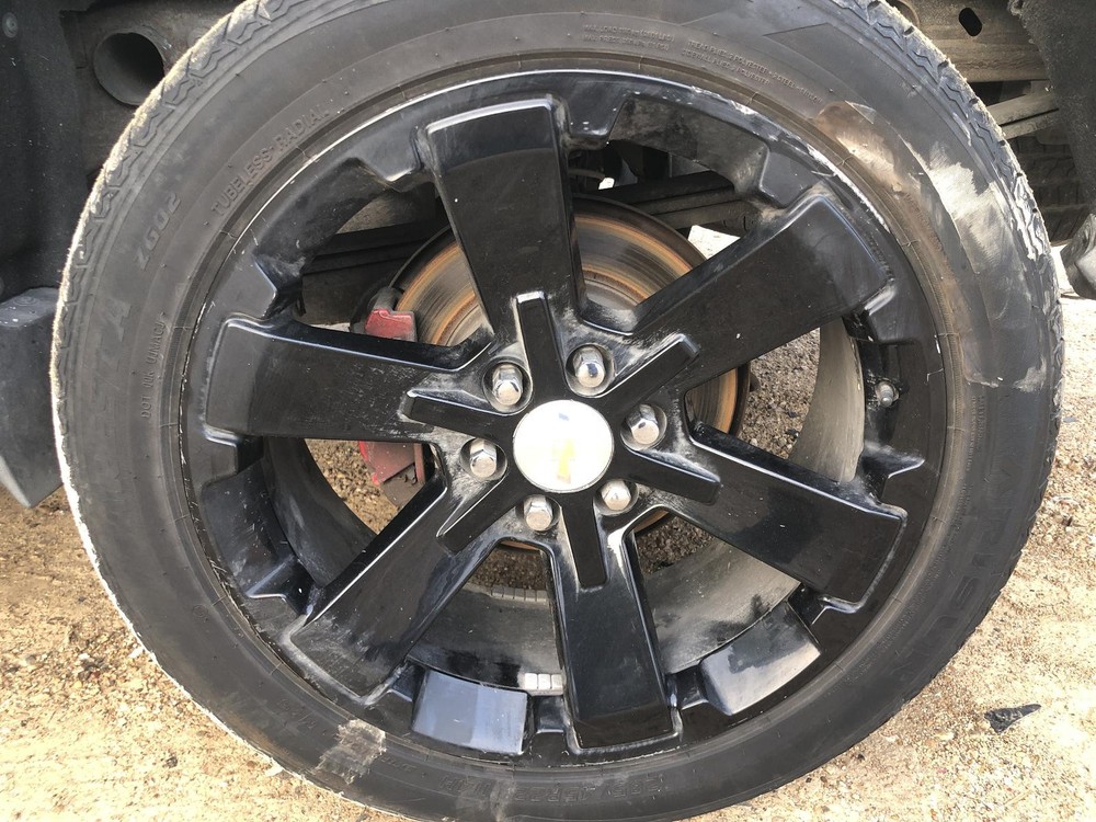 2014-2018 SIERRA SILVERADO 22x9 Black 6 Spoke Single Wheel Rim Opt SEV    923820