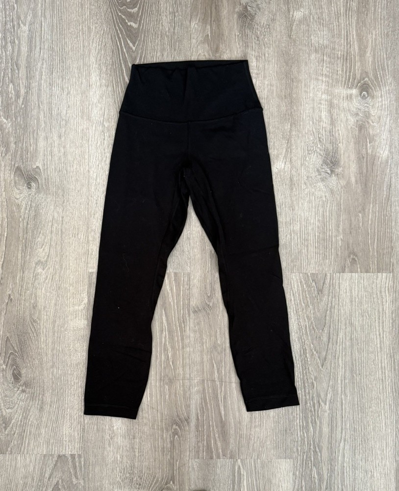 Lululemon Align High-Rise Crop Leggings – Black | Size 4