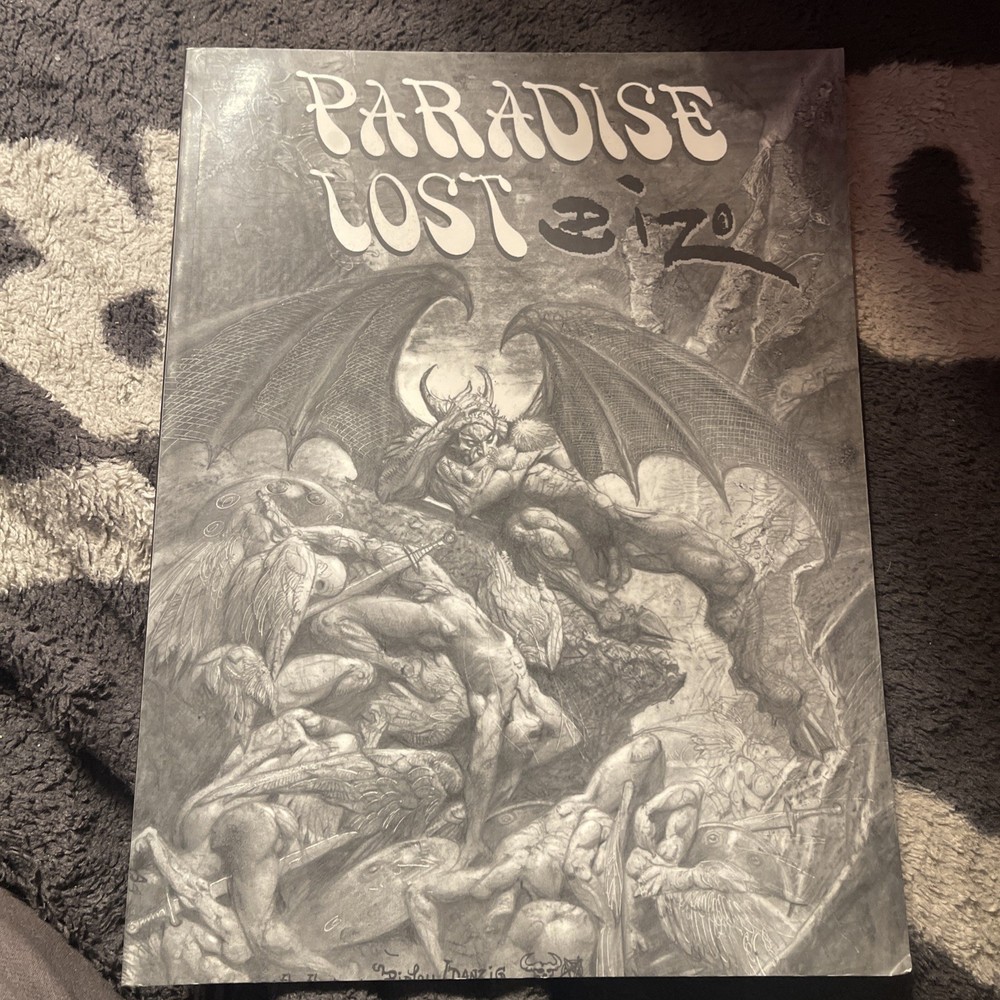 2006 Biz Paradise Lost Simon Bisley Hell Fallen Angels Verotik Paperback Book