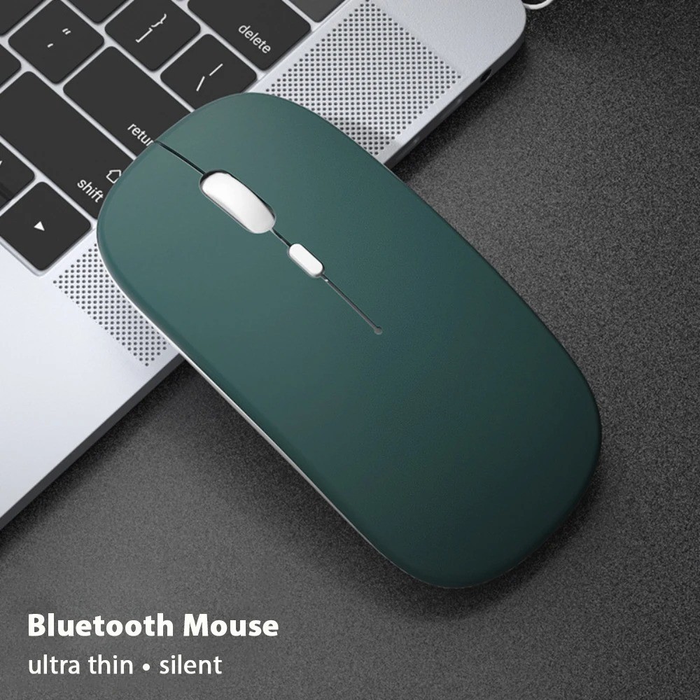 Silent Bluetooth Mouse for Laptop iPad Wireless Optical Marcaron Mouse