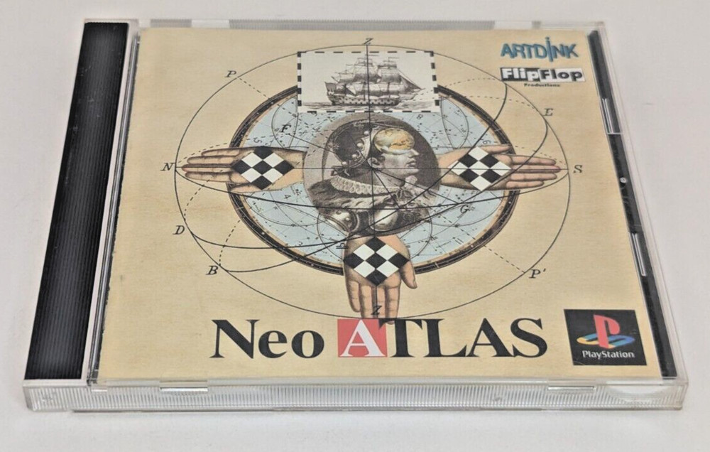 Neo Atlas Japanese Sony PS1 PlayStation 1 Japan Import Near Mint  *US SELLER* D5