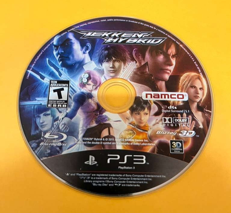 Tekken Hybrid (Sony PlayStation 3/PS3, 2011) Disc Only Tested Working