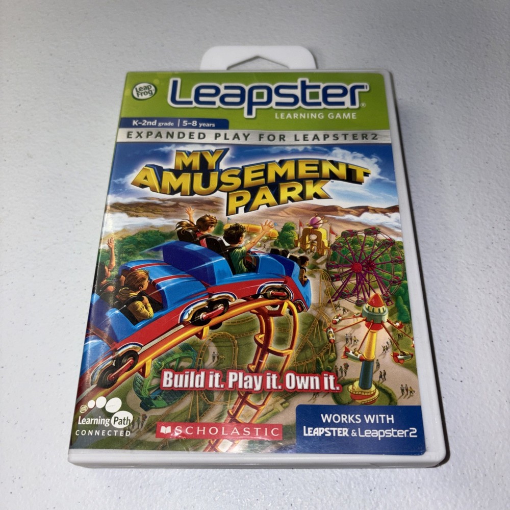 MY AMUSEMENT PARK (Leapster 2) CIB - Tested Complete CIB